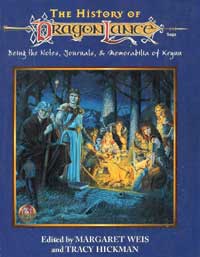 Cover Art - History of Dragonlance